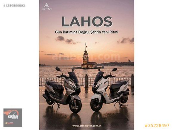 KARADAŞ MOTOR'dan SFM LAHOS 50... ÖZEL K.K 12 TAKSİT
