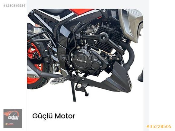 KARADAŞ MOTOR'dan ARORA SHARK 125 K.K 12 TAKSİT