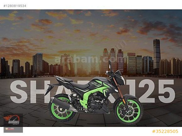 KARADAŞ MOTOR'dan ARORA SHARK 125 K.K 12 TAKSİT