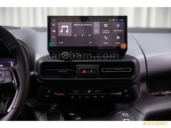 2025 BERLINGO 1.5 B.HDI MAX XTR CAM TAVAN_OTONOM_D.ISITMA_CARPLAY