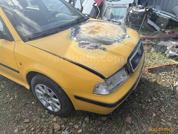 2001 SKODA OCTAVİA MOTOR İÇİ YANIK