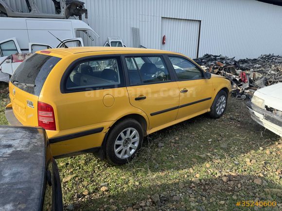2001 SKODA OCTAVİA MOTOR İÇİ YANIK
