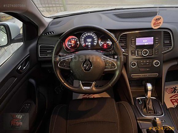2019 121 bin Km'de 1.5 DCI Touch EDC 110 HP Sedan Megane