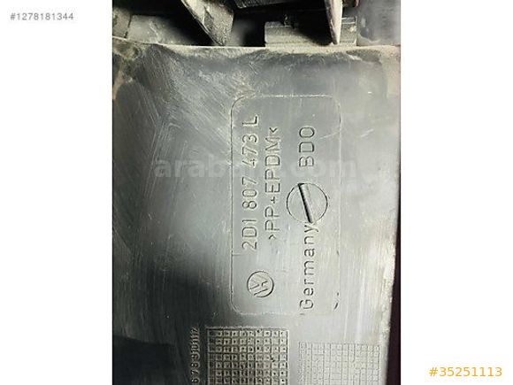 Volt LT35 arka tampon 2D1807473L