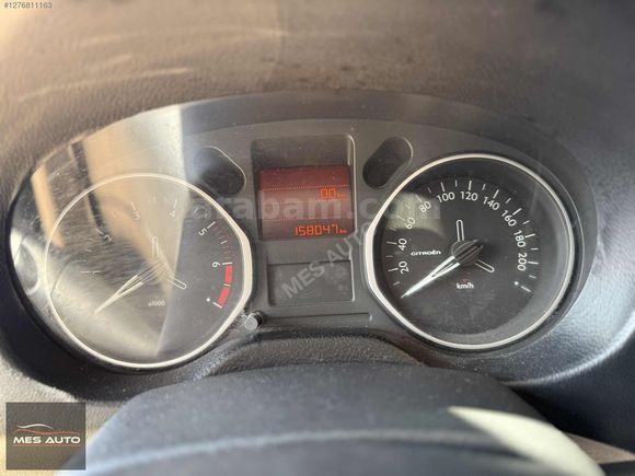 MES AUTO' DAN DEĞİŞENSİZ TEMİZ BAKIMLI C-ELYSEE