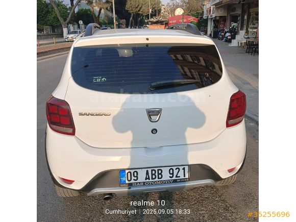 Sahibinden Dacia Sandero 1.5 BlueDCI Stepway 2019 Model