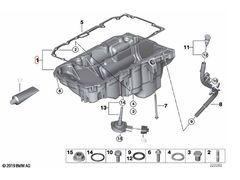 BMW E87 E90 N47 177LİK ÇIKMA YAĞ KARTERİ 11138510206 8510206 7797969
