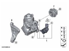 BMW E87 E90 N47 177 LİK ÇIKMA YAKIT POMPASI 13518577643 8577643