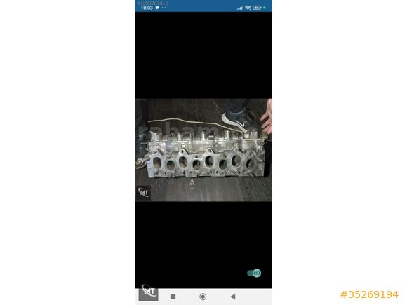 Renault mastır 2.8 silindir kapaği