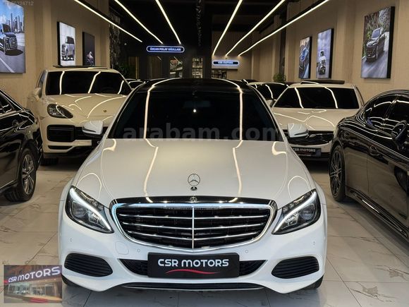 CSR MOTORS-2017 MERCEDES-BENZ C200d EXCLUSİVE-İMZALI-AHŞAP