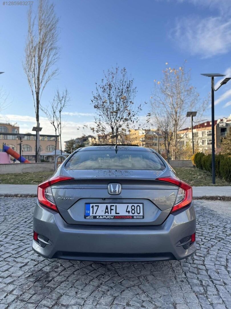 Galeriden Honda Civic 1.6i VTEC Eco Elegance 2018 Model Ankara 171.000 km Füme 5