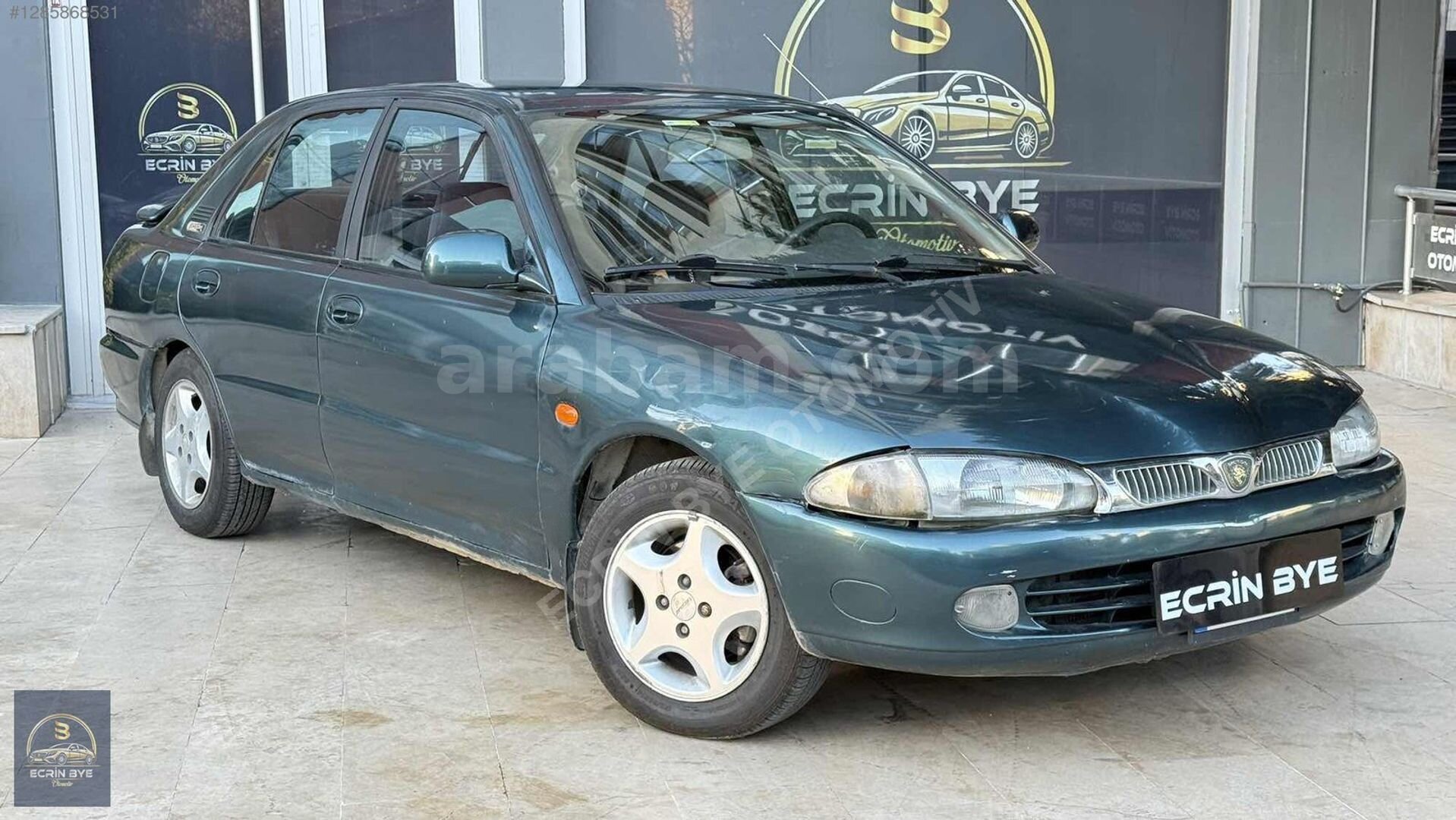 Galeriden Proton 416 GLX 1999 Model İstanbul 287.000 km Yeşil 2
