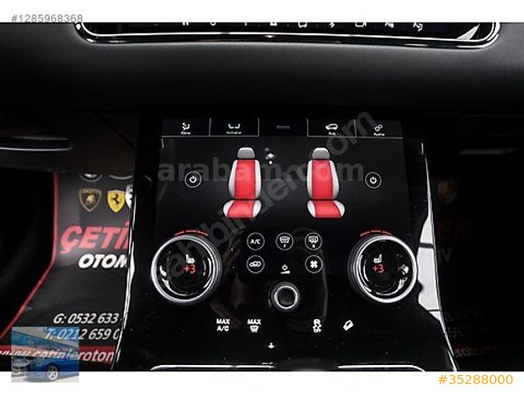 ÇETİNLERDEN 2020 EVOQUE 2.0 TD4 R-DYNAMIC C TAVAN HAYALET BAYİİ