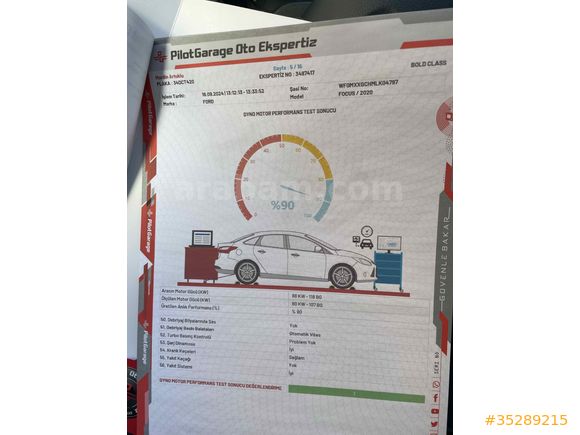 Acil ihtiyaçtan satılık  Ford Focus 1.5 TDCi Trend X 2020 Model 