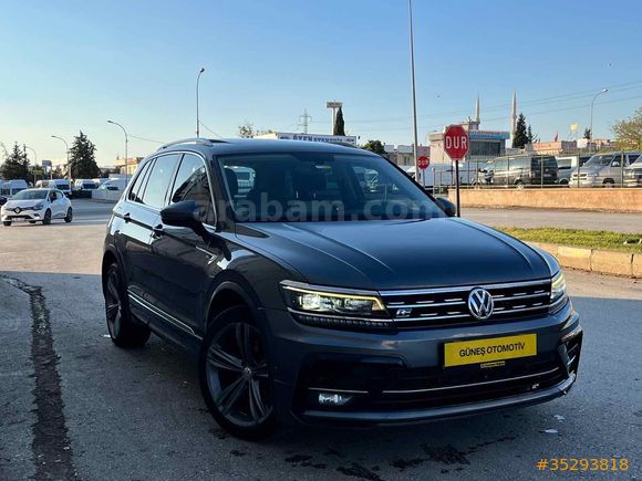 GÜNEŞ OTOMOTİVDEN 2017 MODEL HATASIZ TRAMERSİZ TR'DE SAYILI ORJİNAL R-LİNE TİGUAN