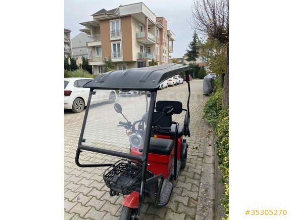 E-Mon Elektrikli 3 Teker Scooter – Şarjlı, Sorunsuz, Temiz Kullanım