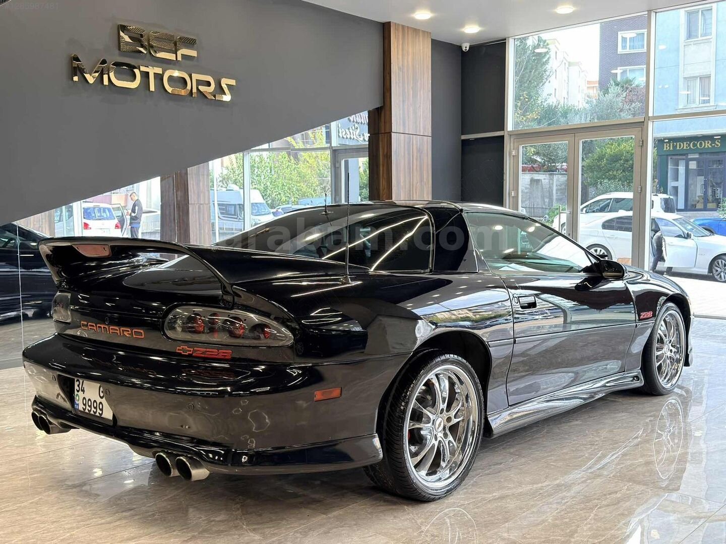 Galeriden Chevrolet Camaro Z28 1997 Model Bursa 189.000 km Siyah 5