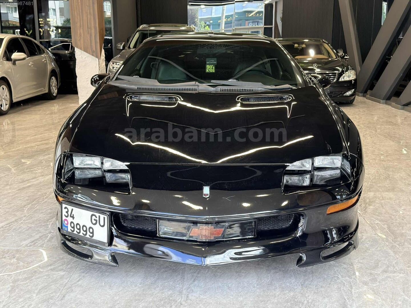 Galeriden Chevrolet Camaro Z28 1997 Model Bursa 189.000 km Siyah 3
