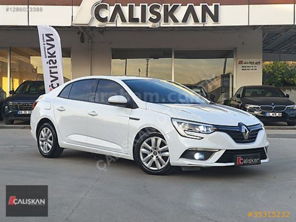 ÇALIŞKAN'DAN RENAULT MEGANE OTOMATİK KREDİ KARTINA 12 TAKSİT