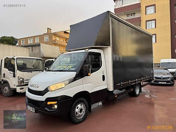 HUZUR'DAN 2015_İVECO_DAİLY_240BİNDE_5METRE_KAYAR PERDE_UZUN