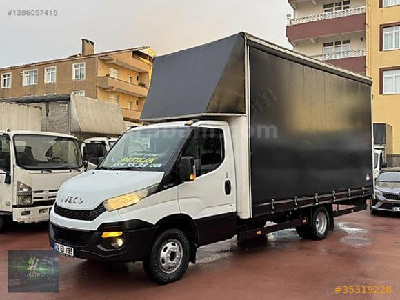 HUZUR'DAN 2015_İVECO_DAİLY_240BİNDE_5METRE_KAYAR PERDE_UZUN