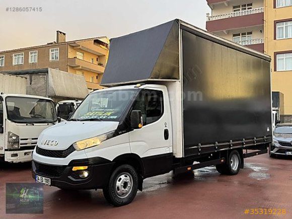 HUZUR'DAN 2015_İVECO_DAİLY_240BİNDE_5METRE_KAYAR PERDE_UZUN
