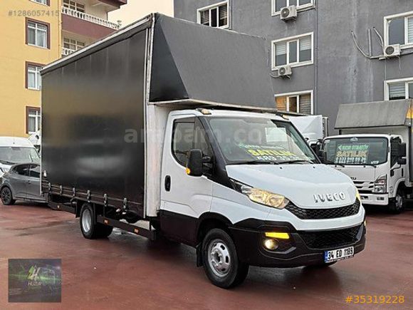 HUZUR'DAN 2015_İVECO_DAİLY_240BİNDE_5METRE_KAYAR PERDE_UZUN
