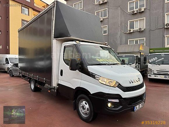HUZUR'DAN 2015_İVECO_DAİLY_240BİNDE_5METRE_KAYAR PERDE_UZUN