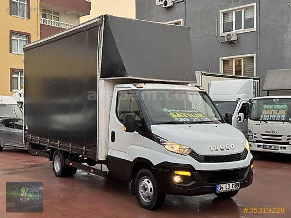 HUZUR'DAN 2015_İVECO_DAİLY_240BİNDE_5METRE_KAYAR PERDE_UZUN