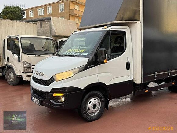 HUZUR'DAN 2015_İVECO_DAİLY_240BİNDE_5METRE_KAYAR PERDE_UZUN