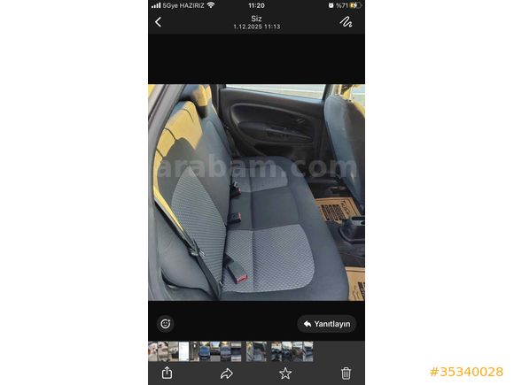 Sahibinden Fiat Linea 1.3 Multijet Pop 2015 Model 