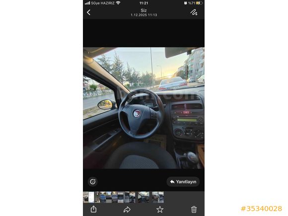 Sahibinden Fiat Linea 1.3 Multijet Pop 2015 Model 