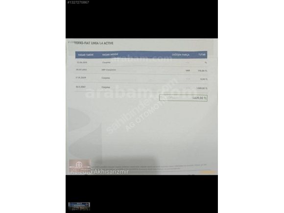 2008 FIAT LİNEA 1.4 LPGLİ.KLİMALI.