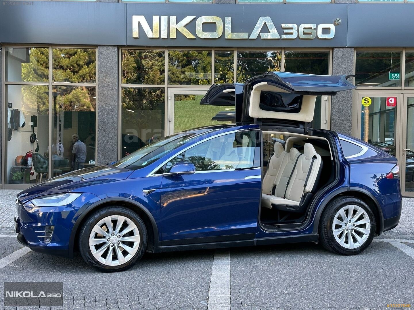 Galeriden Tesla Model X 100D 2017 Model İstanbul 155.000 km Lacivert 1