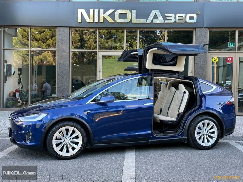 Galeriden Tesla Model X 100D 2017 Model İstanbul 155.000 km Lacivert