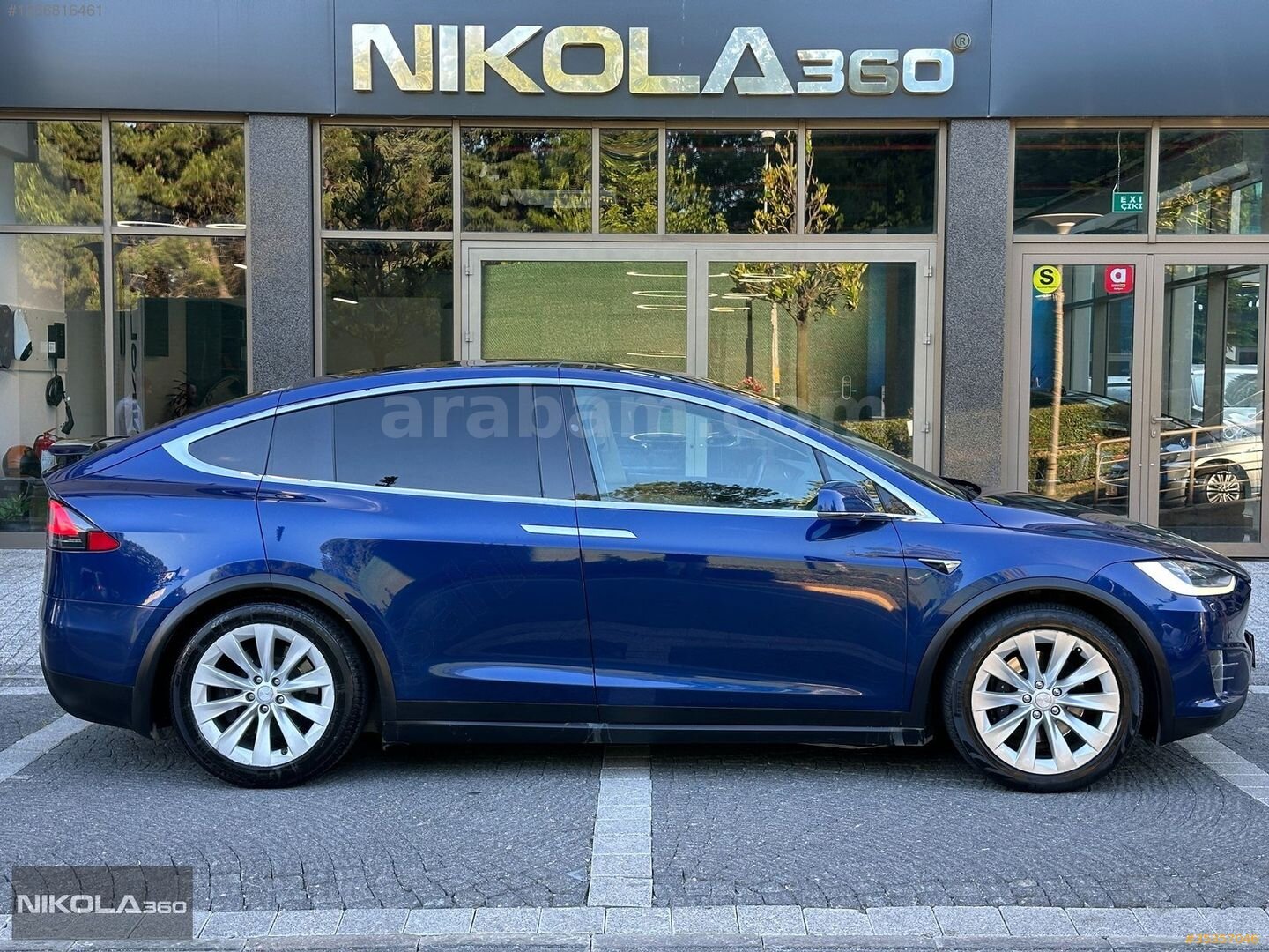 Galeriden Tesla Model X 100D 2017 Model İstanbul 155.000 km Lacivert 7