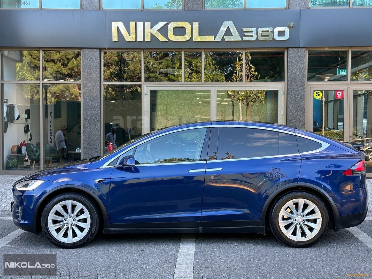 Galeriden Tesla Model X 100D 2017 Model İstanbul 155.000 km Lacivert 6