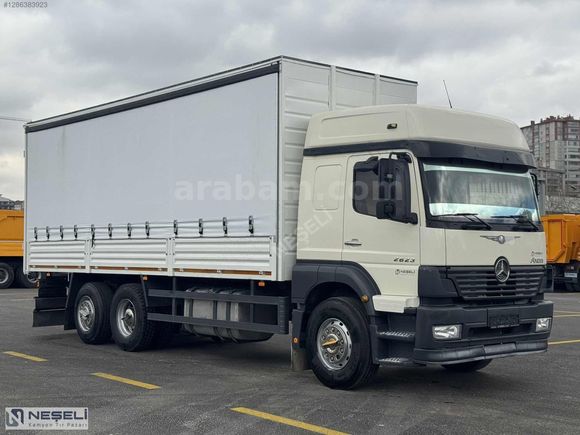 NEŞELİ'DEN *K.K.18 AY TAKSİT* 2000 AXOR 2623/8 TEKER/KAYAR PERDE