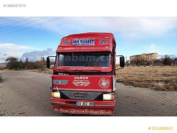 **1991 MODEL İVECO 65-9 HAYVAN KASALI MOTOR MEKANİK KUSURSUZ**
