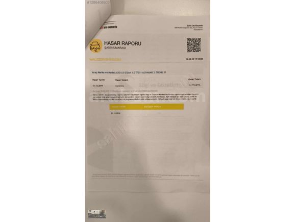 HATİPOĞLU Auto a3 2017 1.0 tfsi dynamic