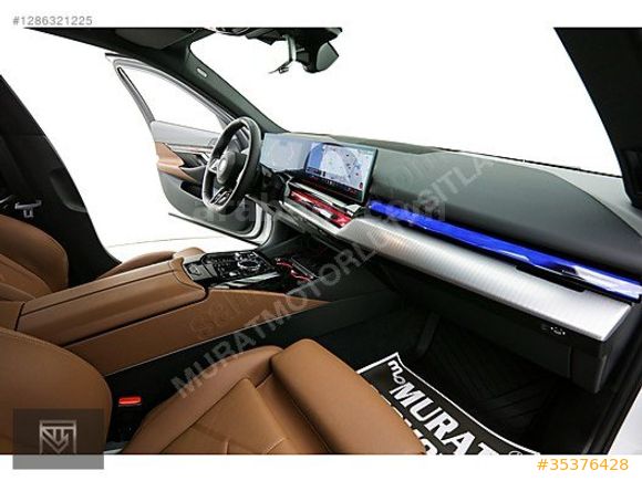 2025 BMW 5.20İ HYBRİD M/-SEDEFBEYAZ-MERİNO DERİ+FULL PFF+EKSTRA*