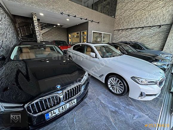 2025 BMW 5.20İ HYBRİD M/-SEDEFBEYAZ-MERİNO DERİ+FULL PFF+EKSTRA*