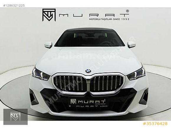2025 BMW 5.20İ HYBRİD M/-SEDEFBEYAZ-MERİNO DERİ+FULL PFF+EKSTRA*