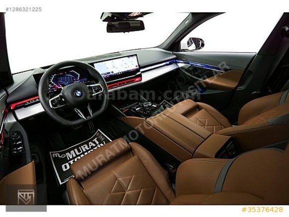 2025 BMW 5.20İ HYBRİD M/-SEDEFBEYAZ-MERİNO DERİ+FULL PFF+EKSTRA*