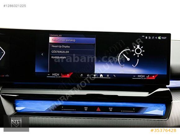 2025 BMW 5.20İ HYBRİD M/-SEDEFBEYAZ-MERİNO DERİ+FULL PFF+EKSTRA*