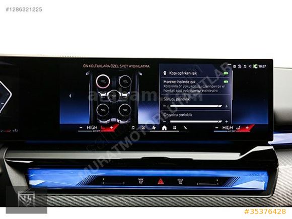 2025 BMW 5.20İ HYBRİD M/-SEDEFBEYAZ-MERİNO DERİ+FULL PFF+EKSTRA*