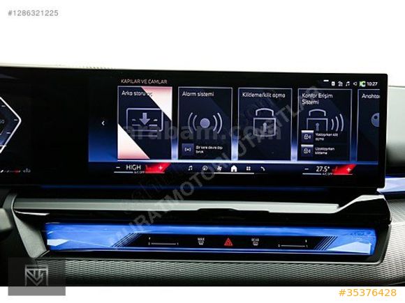 2025 BMW 5.20İ HYBRİD M/-SEDEFBEYAZ-MERİNO DERİ+FULL PFF+EKSTRA*