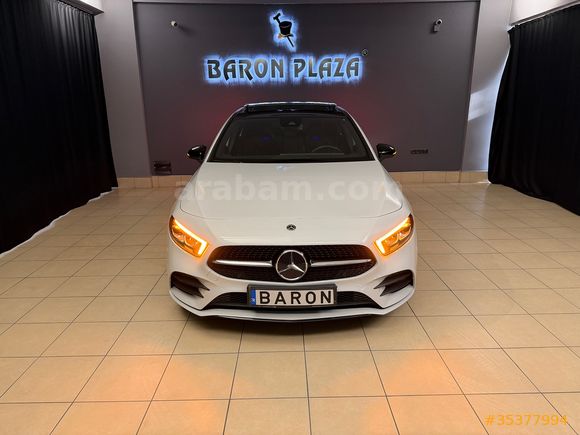 Baron 'dan 2020 mercedes a-200 amg gece paket sedefli beyaz