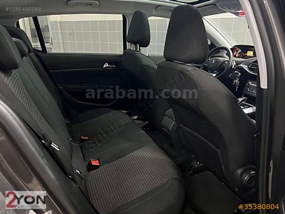 FİAT YÖN'DEN 308 1.2 PURETECH CAM TAVAN GERİ GÖRÜŞ STYLE EAT8