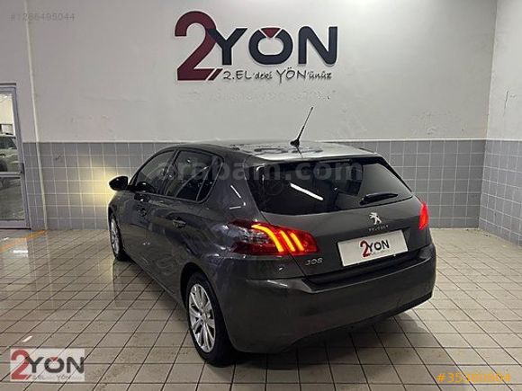 FİAT YÖN'DEN 308 1.2 PURETECH CAM TAVAN GERİ GÖRÜŞ STYLE EAT8